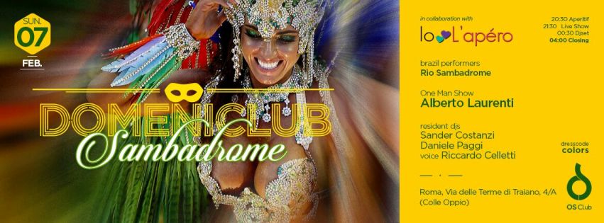 Carnevale Os Club - Domenica - domenica 7 febbraio 2016