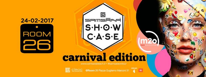 Carnival Edition Room 26 - venerdì 24 febbraio 2017